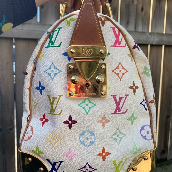 Louis Vuitton x Takashi Murakami Speedy 30 White - Picture 11 of 13